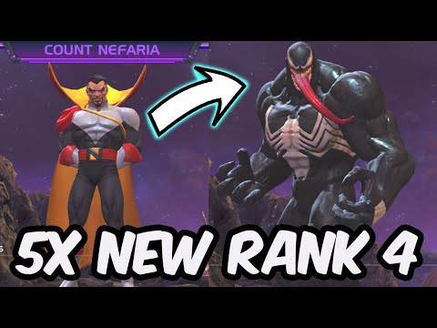 5x New 7 Star Rank 4 Champions - My New God Tier Nukes - Marvel Contest of Champions