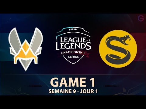 VITALITY VS SPLYCE • GAME 1 - LCS EU 2017 - Week 9 - Day 1