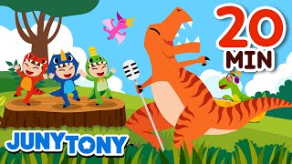 Dinosaur Songs Compilation | Dinosaur World | Kids Songs | Preschool Songs | KizCastle
