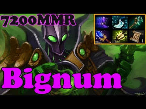 Dota 2 - Bignum 7200 MMR Plays Rubick vol 2# - Ranked Match Gameplay
