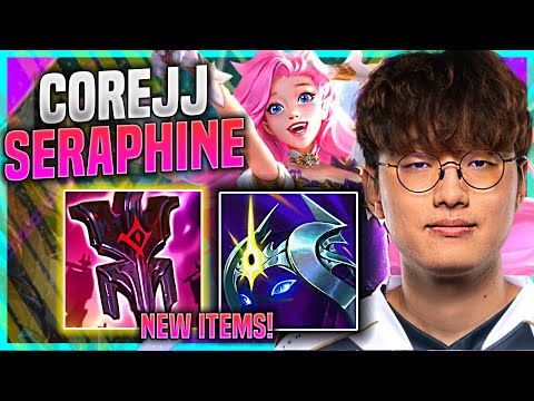 COREJJ PICKS SERAPHINE WITH NEW ITEM IMPERIAL MANDATE! - TL Corejj Plays Seraphine SUPPORT vs Sona |