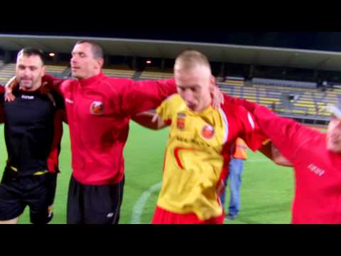 Radość po meczu Olimpia Zambrów vs. Znicz Pruszków