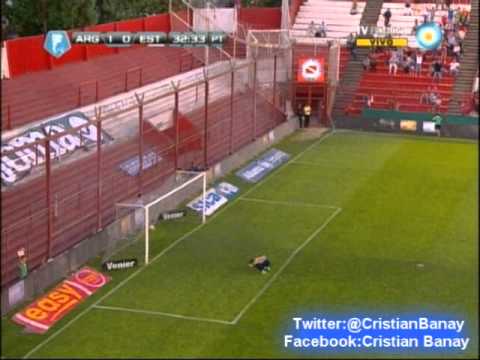 Argentinos Jrs 1 Estudiantes 0 (FM La redonda 100.3)  Torneo Inicial 2013 (18/10/2013)