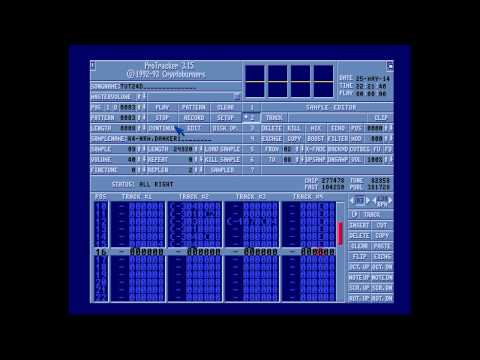 Amiga Hardware Programming 26 - Protracker - Building the song