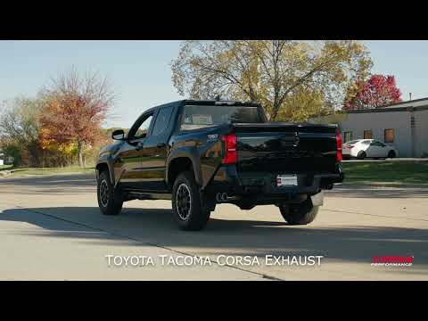 Taco Time! Hear Corsa Performance Sport Cat-Back exhaust for the 2024+ Toyota Tacoma!