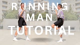How to do the running man shuffle dance step by step