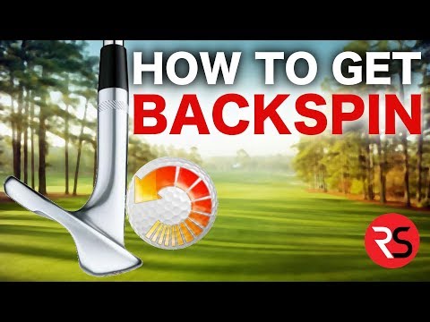 YouTube video about: How to put backspin on golf ball?
