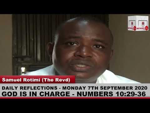 GOD IS IN CHARGE : : Numbers 10:29-36  ||  METHODIST TELEVISION