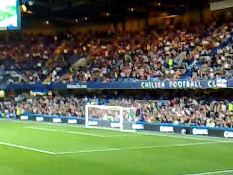 Amazing QPR supporters at stamford bridge