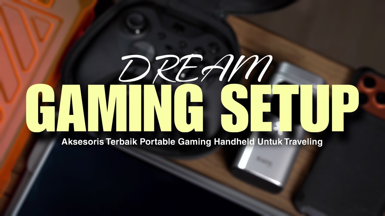 Setup Gaming Portable Impian Bapak2 Edisi Mudik Lebaran ft. Arzopa A3C OLED Portable Monitor
