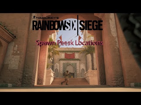 Spawn Kill Locations auf der Map Festung - Rainbow Six Siege auf der Map Festung