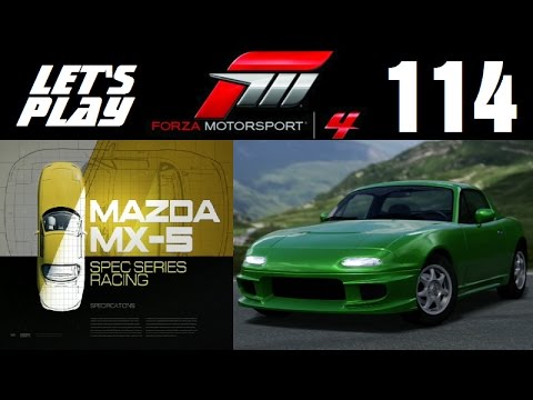 Let's Play Forza Motorsport 4 - Part 114 - Mazda MX-5 Spec Series