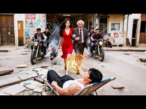 黑幫追殺女總裁一家，笑她逃進破飯店，殊不知店長是江湖第一戰王，1腳踢飛他們救下女總裁被求著當老公！#爽劇 #逆襲 #反轉