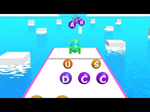 Alphabet Runner MAX LEVELS✅All Levels Gameplay Walkthrough Android, ios Game