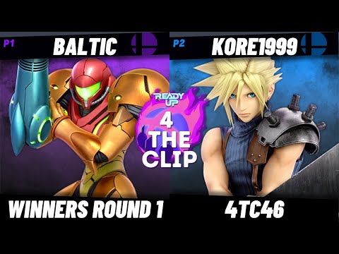 4TC46 - Baltic (Samus, Incineroar) Vs. kore1999 (Cloud) - Winners Round 1