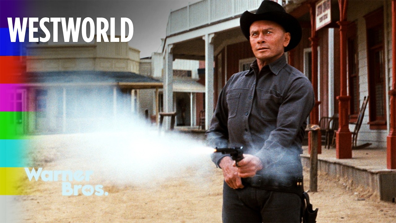 Miniature de la vidéo Gunslinger Robot Shoots Westworld Guests du film Mondwest