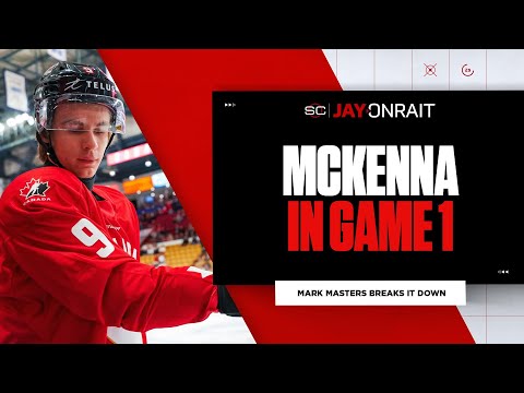 How did Gavin McKenna look in Canada’s win over Sweden?