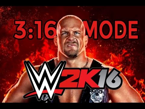 WWE 2K16 - 2K Showcase - Austin 3:16 Gameplay Part 2 | CenterStrain01