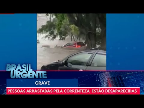 Capitão Karoline relata situação das vítimas levadas pela enchente | Brasil Urgente