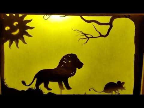 Der Löwe und die Maus   Schattentheater HD 1080p