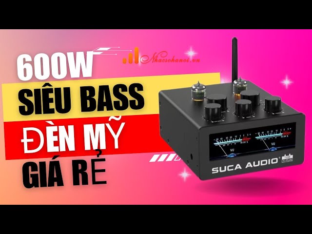 Amply Đèn Suca T3 Plus : Công Suất 300W - Âm Thanh Cực Khủng