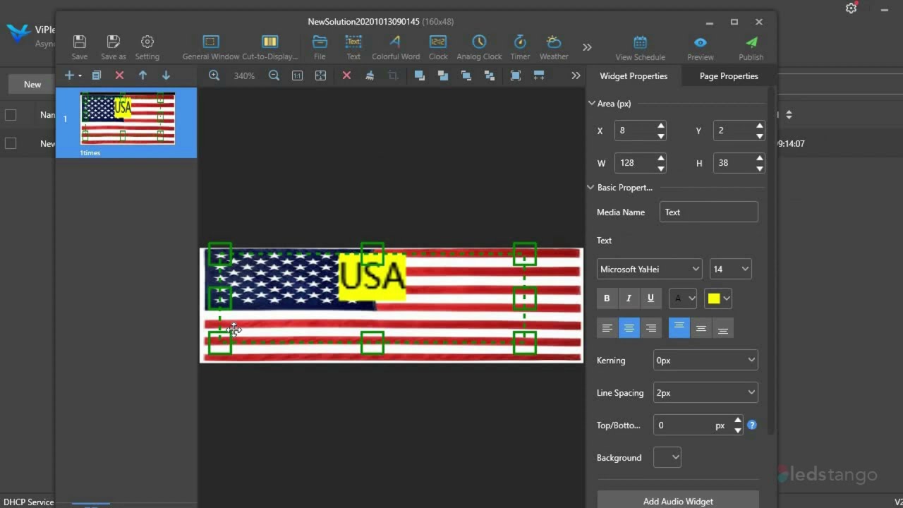 How to add both text and Image to your sign