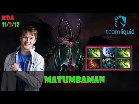 Liquid.Matumbaman [Terrorblade] vs illidanstr [Slark] 3x Butterfly build. Insane evasion!!!