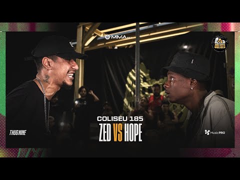 (IMPECÁVEL 🔥🔥) ZED X HOPE - GRANDE FINAL - BATALHA DO COLISEU - EDIÇÃO 185