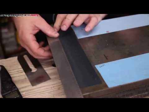 Ep 6 of 8 - Scary Sharp System - Sharpening Masterclass with Ben at Crimson Guitars