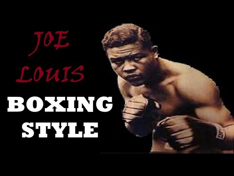 Joe Louis boxing style