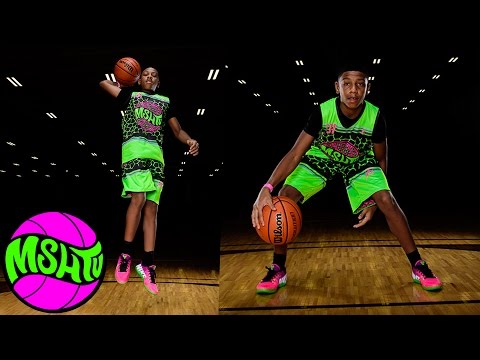 8th Grader Kennedy Chandler has STUPID HANDLES and VISION - MSHTV Camp