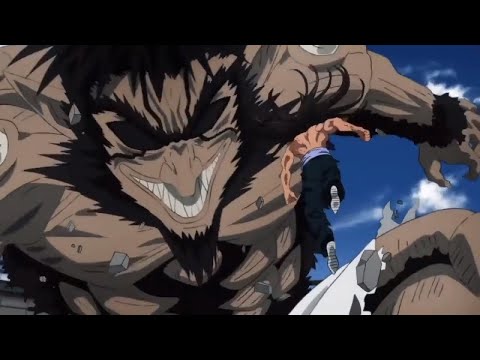 Suiryu and Saitama vs Bakuzan | Disaster Level Dragon