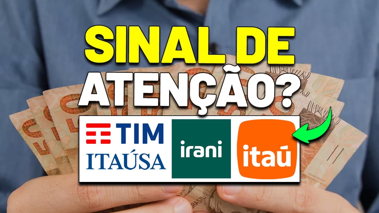 🚨FICOU de GRAÇA APÓS A QUEDA? TIM, IRANI, ITAÚ e ITAÚSA, EARNING YIELD e mais