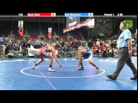 138 Devin Bahr vs. Ben Simmons