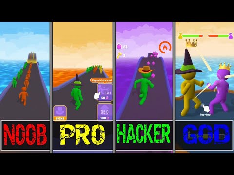 Giant Rush Gameplay#1 - NOOB vs PRO vs HACKER vs GOD