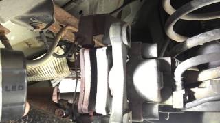 Seized Caliper Conditions On A Jeep Grand Cherokee