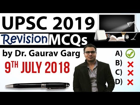 REVISION - UPSC 2019 Preparation - 9th July 2018 Daily Current Affairs for UPSC / IAS 2019