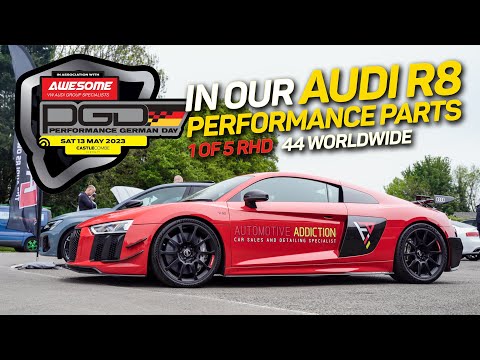 Performance German Day 2023 🇩🇪 with Audi RS Owners Club (RS-OC) in our 1 of 44 R8 Performance Parts