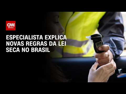 Lei Seca: Fiscalização vai detectar o uso de drogas, diz especialista | CNN PRIME TIME