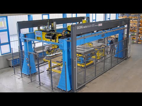 GEORG autostack 400, driven by GÜDEL -  Robotic core assembly system