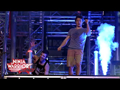 Richard Pech vs. Kim Marschner am Power Tower! | Ninja Warrior Germany Allstars 2021