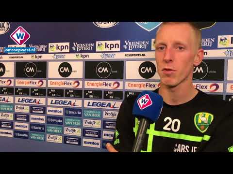 Reactie ADO-speler Lex Immers na de winst op NAC
