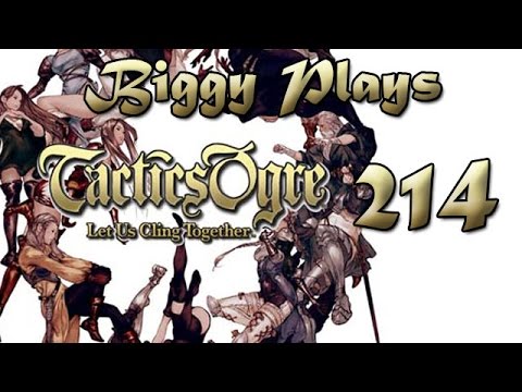 Biggy Plays Tactics Ogre PSP 214 - Crossbow Enchiridion