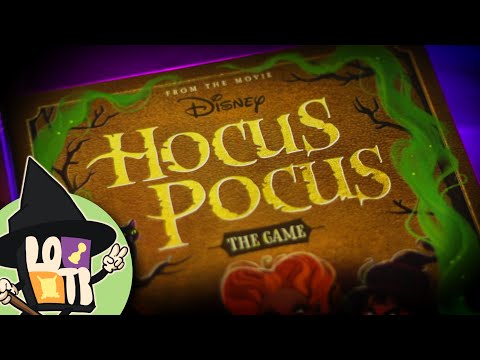 DISNEYS HOCUS POCUS BOARD GAME!