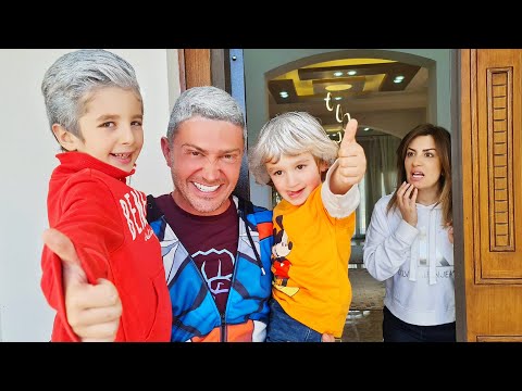 فاجأناها بشعرنا الأبيض 🧓 !!