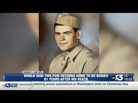 Kentucky World War II POW returns home to be buried 81 years after his death