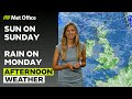 18/08/24 – Some sun today but rain for Monday – Afternoon Weather Forecast UK – Met Office Weather