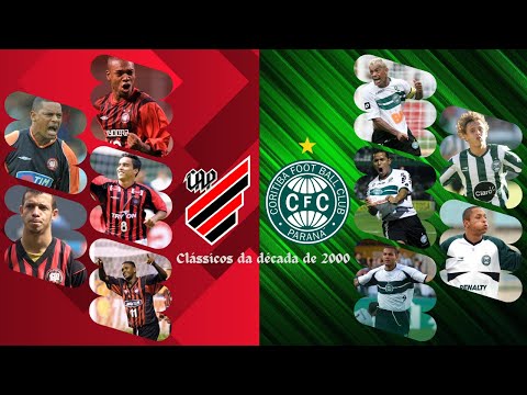 Atlético/PR x Coritiba: Todos os clássicos da década de 2000
