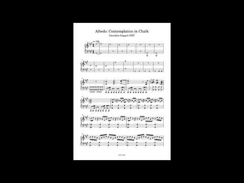Albedo: Contemplation in Chalk pv sheet