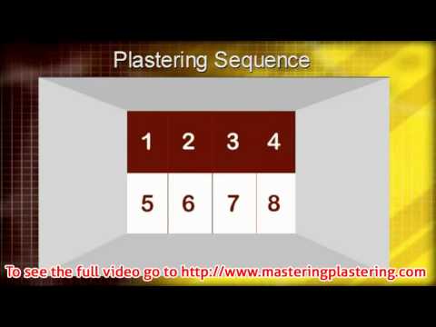 Mastering Plastering - The Sequence